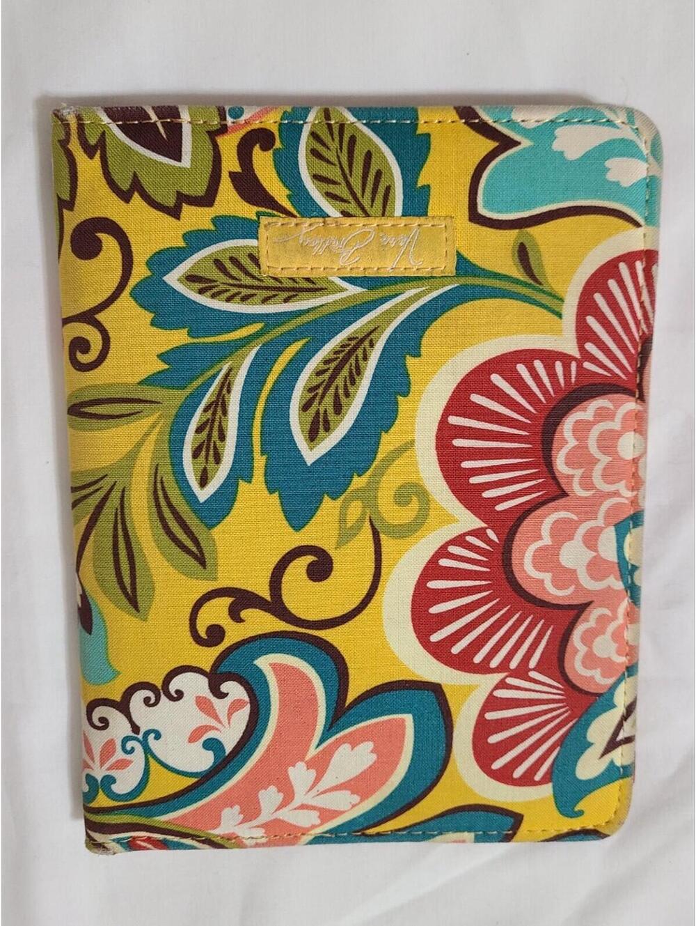 Vera Bradley Tablet Sleeve Sz 9"x6.5" Provencal Yellow Paisley Electronic Cover